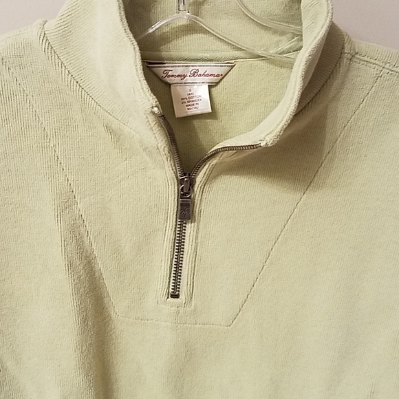 Tommy Bahama half zip pullover - Picture 2 of 3